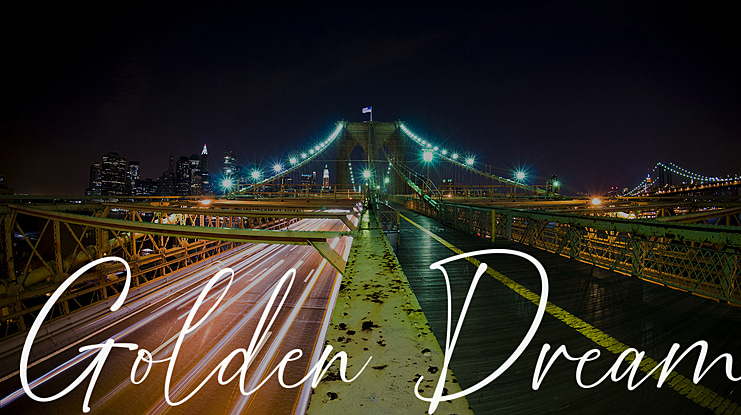 Golden Dream Font