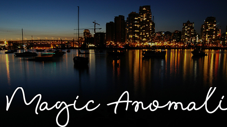 Magic Anomali Font