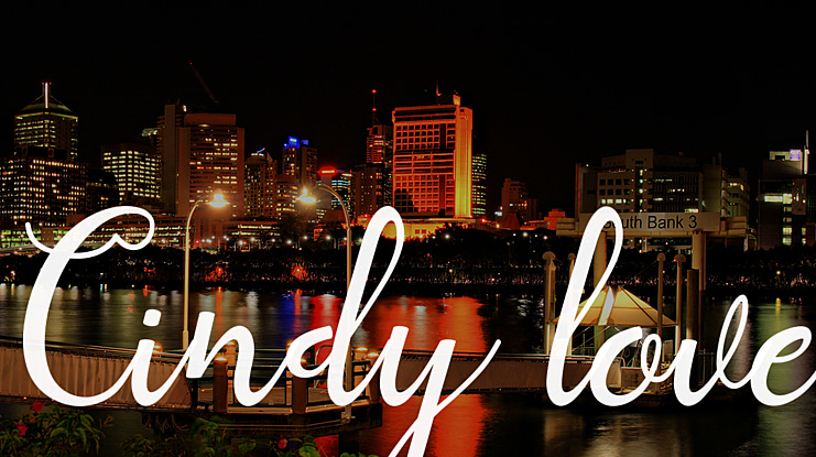 Cindy love Font Family
