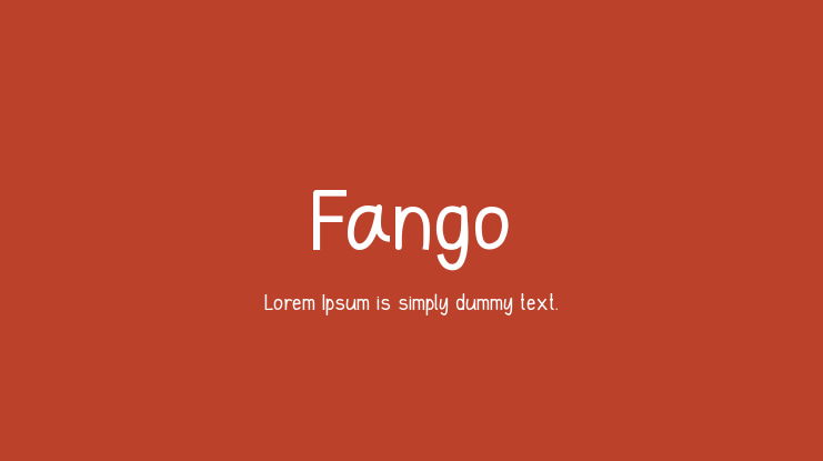 Fango Font
