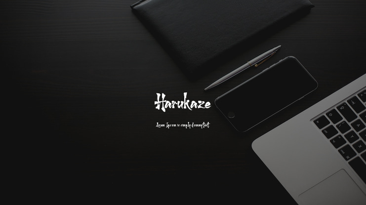 Harukaze Font