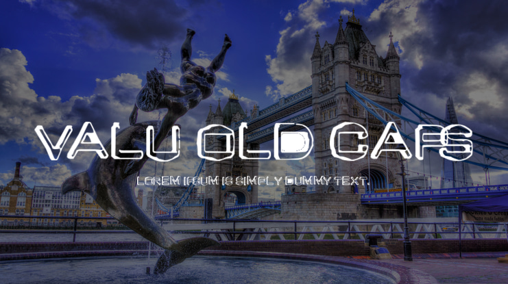 Valu Old Caps Font
