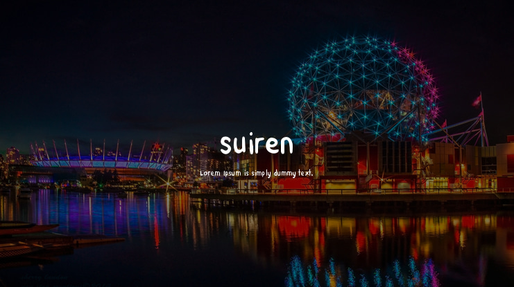 Suiren Font