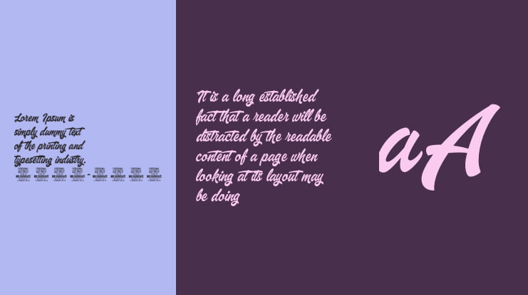 Aquate Script PERSONAL USE ONLY Font