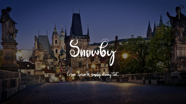 Snowby Font