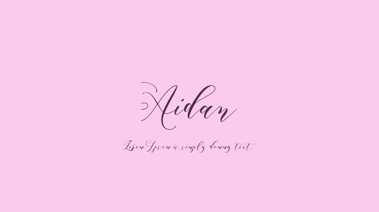 Aidan Font