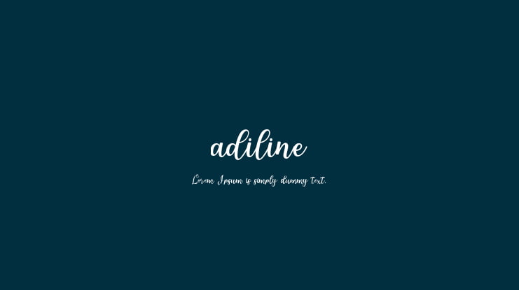 adiline Font