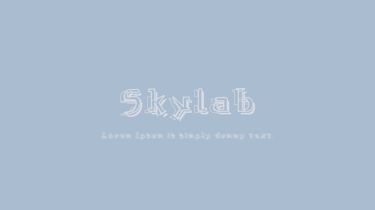 Skylab Font