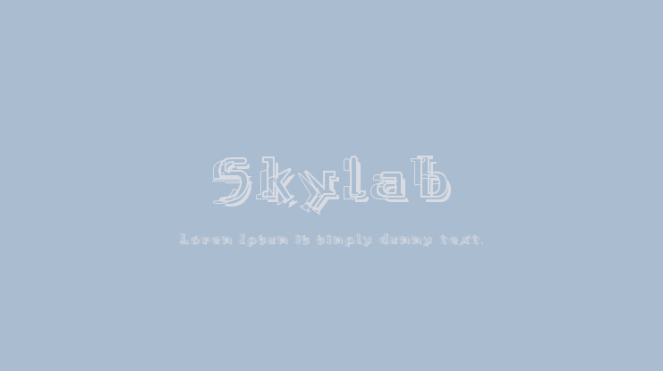 Skylab Font