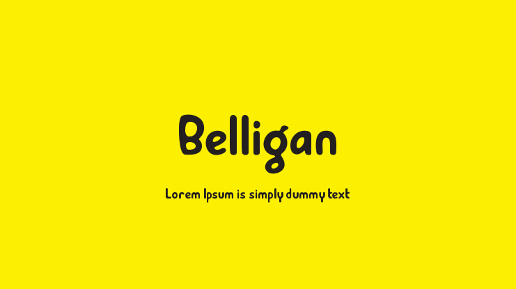 Belligan Font