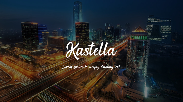 Kastella Font