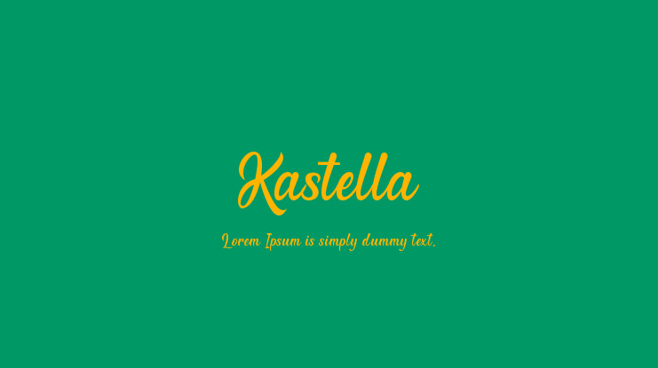 Kastella Font