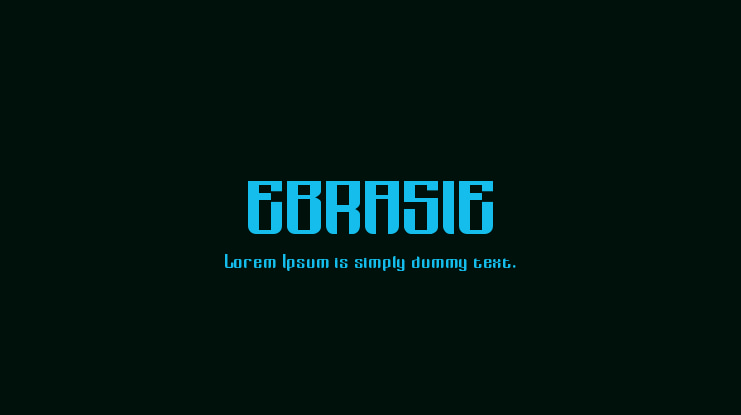 EBRASIE Font