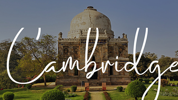 Cambridge Font