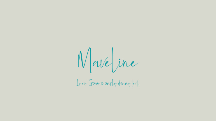 Maveline Font