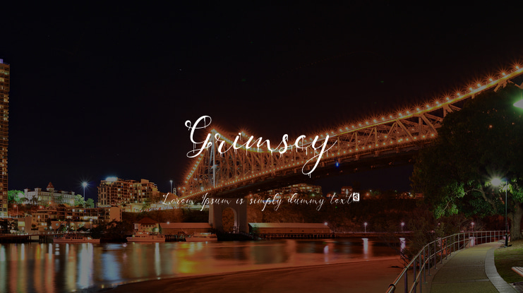 Grimscy Font
