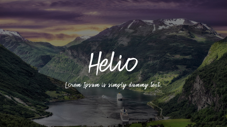 Helio Font