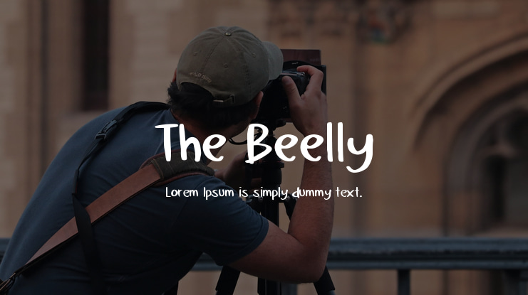 The Beelly Font