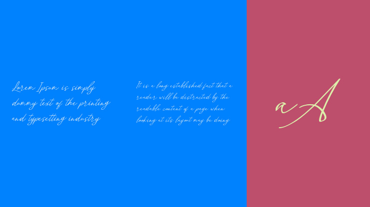 Malvinas Signature Font