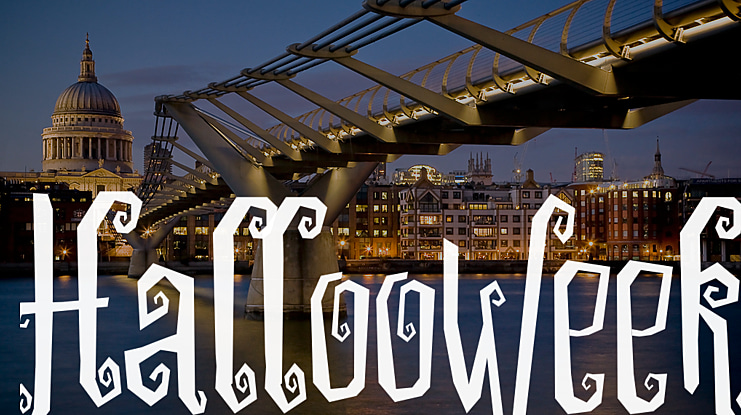 Hallooweek Font