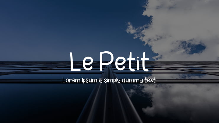 Le Petit Font