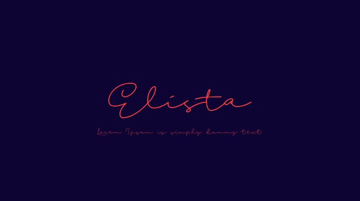 Elista Font