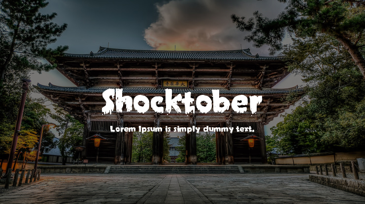 Shocktober Font