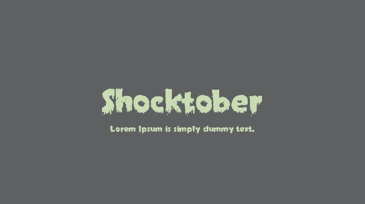 Shocktober Font
