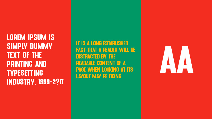 Blue Fonte Sans Font