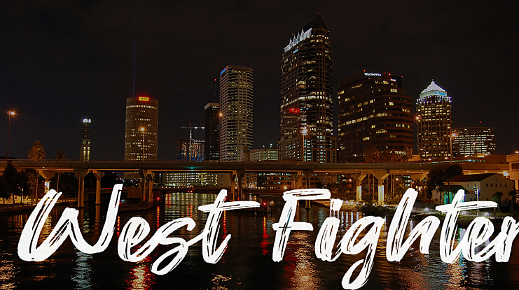 West Fighter Font