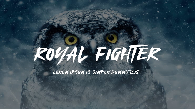 Royal Fighter Font