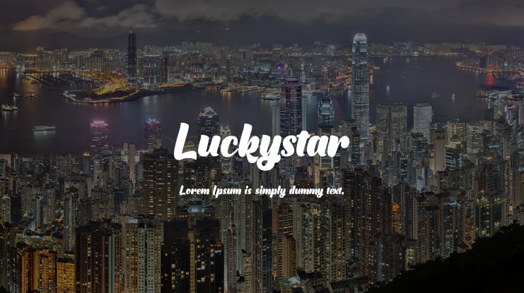 Luckystar Font