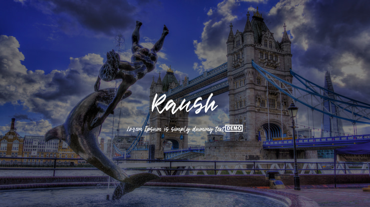 Raush Font