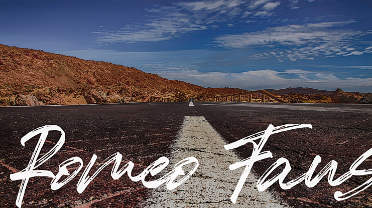 Romeo Fans Font