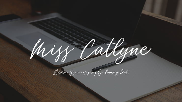 Miss Catlyne Font