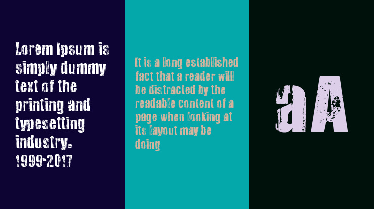 Very Damaged Font Family