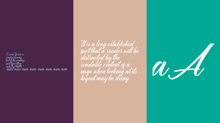 Dinattallie Personal Use Only Font