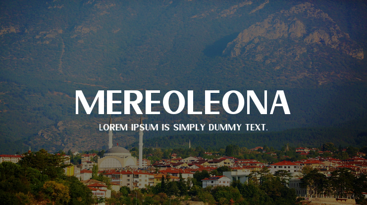 Mereoleona Font