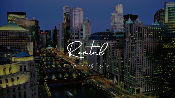 Ramtul Font