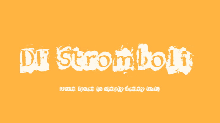 DF Stromboli Font