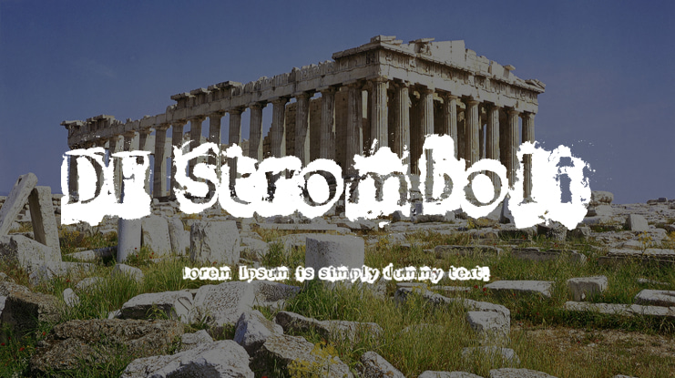 DF Stromboli Font