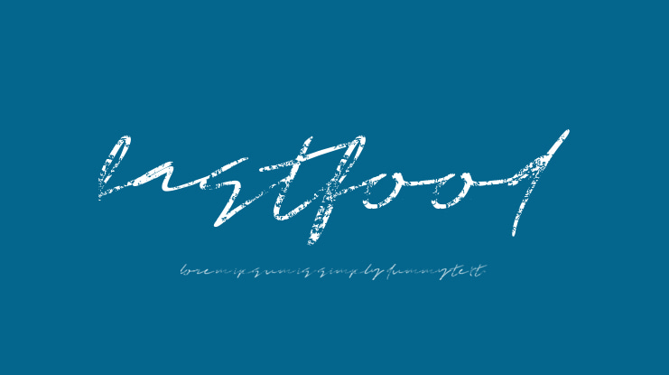 Fastfood Font