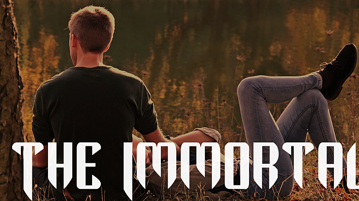 The Immortal 3D Font Family