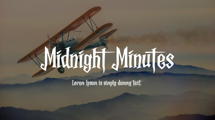 Midnight Minutes Font
