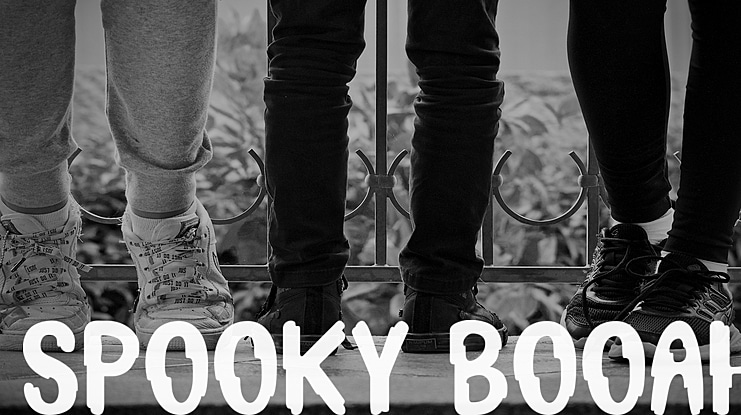 Spooky Booah Font