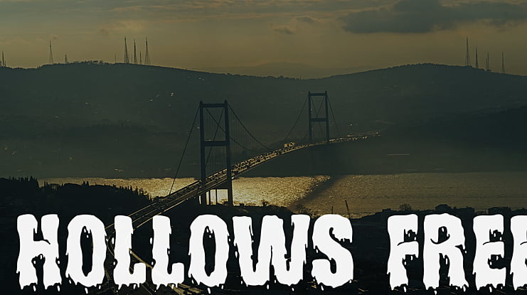 Hollows Free Font