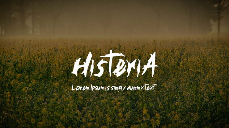 HisteriA Font