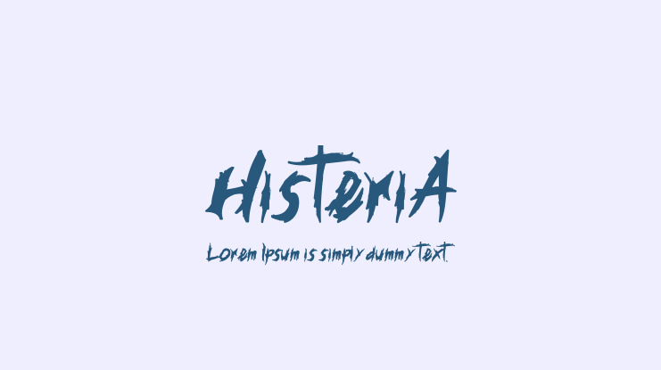 HisteriA Font