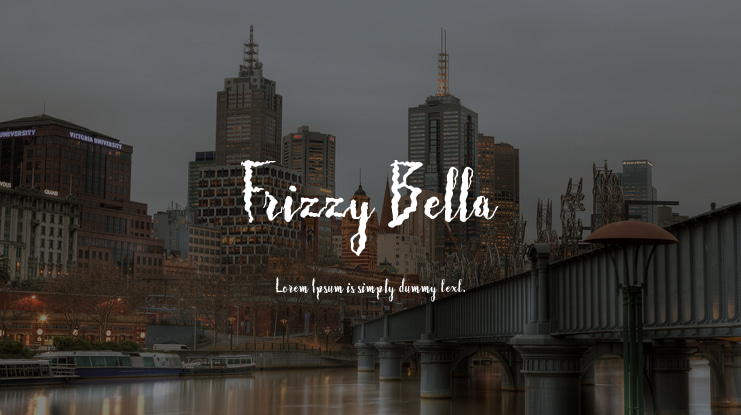 Frizzy Bella Font
