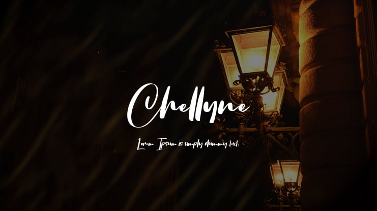 Chellyne Font